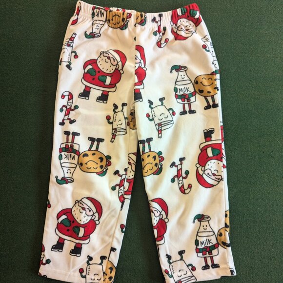 NWT Carter's Boy's Christmas Fleece Pajama Set Size 4T 💙 - Picture 6 of 7